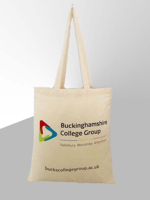 Buckinghamshire College Group - 5oz Natural Cotton Bag